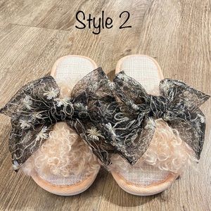 Handmade ultra soft Bridal Slippers